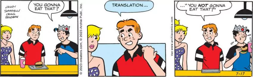 Archie for Jul 17, 2023