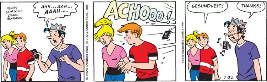 Archie for Jul 22, 2023