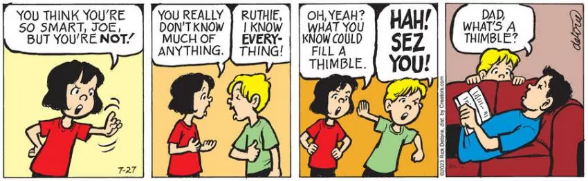 One Big Happy® for Jul 27, 2023