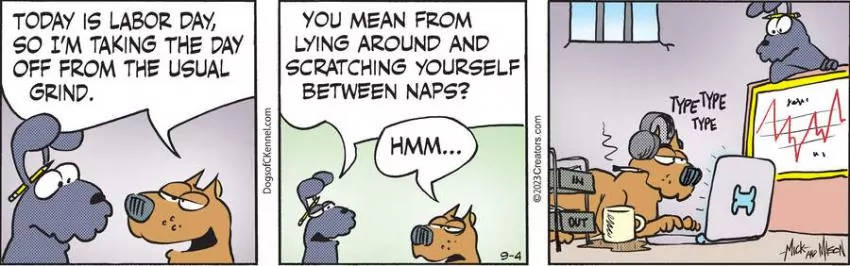 Dogs of C-Kennel for Sep 04, 2023