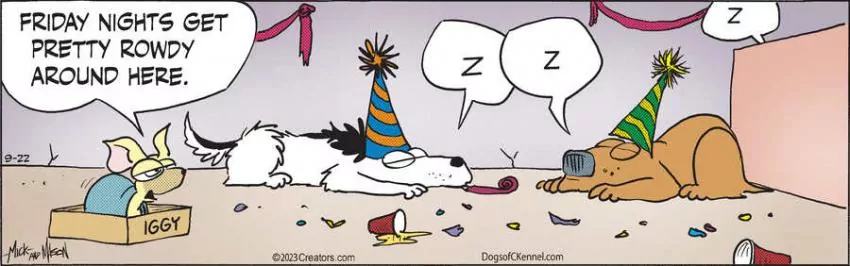 Dogs of C-Kennel for Sep 22, 2023