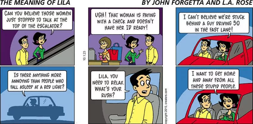 The Meaning of Lila for Oct 01, 2023