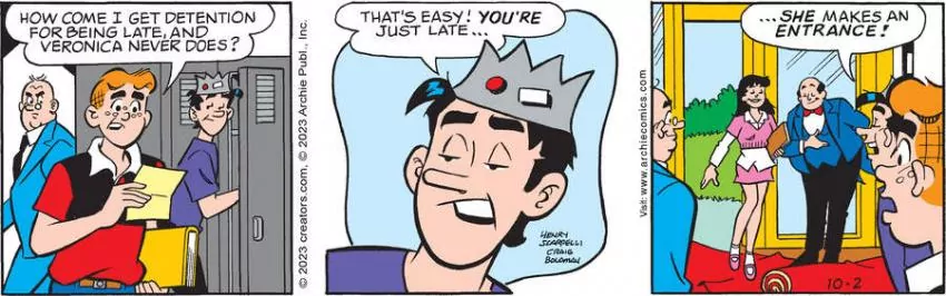 Archie for Oct 02, 2023