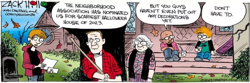 Zack Hill for Oct 15, 2023