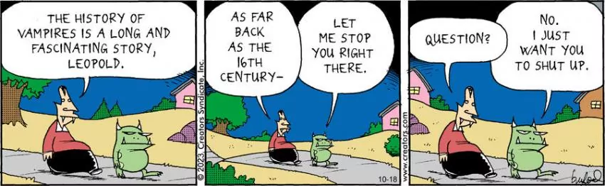 Scary Gary for Oct 18, 2023