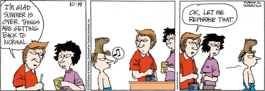 Daddy's Home for Oct 19, 2023