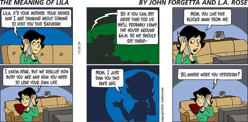 The Meaning of Lila for Oct 20, 2024