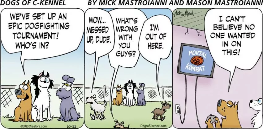 Dogs of C-Kennel for Oct 22, 2023