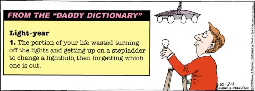 Daddy's Home for Oct 24, 2023