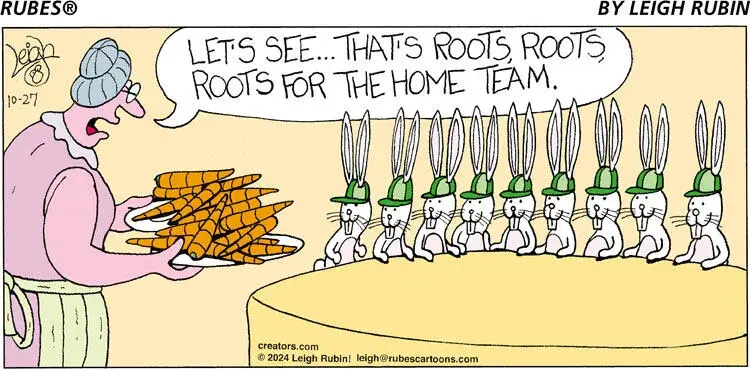 Rubes® for Oct 27, 2024