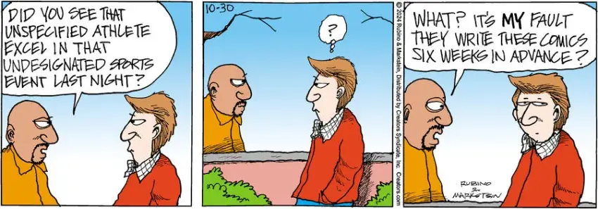 Daddy's Home for Oct 30, 2024