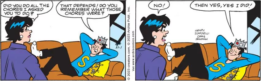Archie for Nov 01, 2023