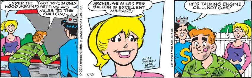 Archie for Nov 02, 2023