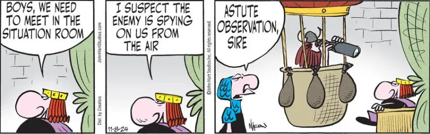 Wizard of Id for Nov 08, 2024