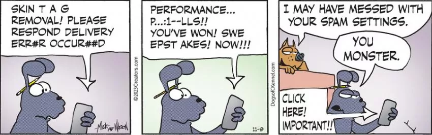 Dogs of C-Kennel for Nov 09, 2023