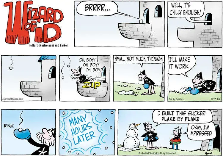 Wizard of Id for Nov 17, 2024