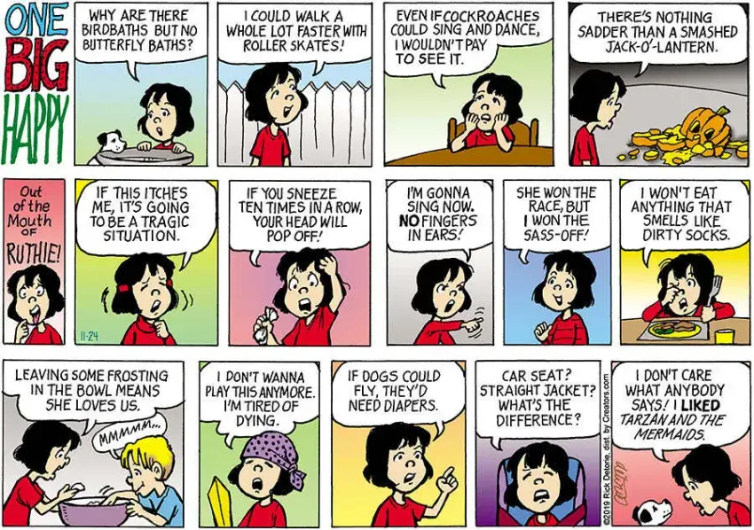 One Big Happy® for Nov 24, 2024