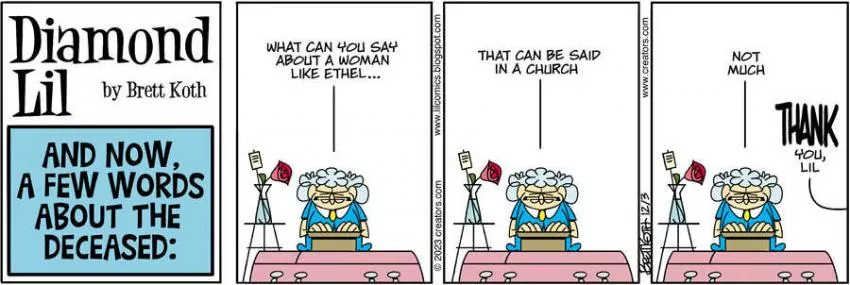 Diamond Lil for Dec 03, 2023