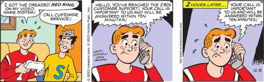 Archie for Dec 08, 2023