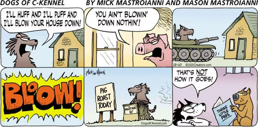 Dogs of C-Kennel for Dec 10, 2023