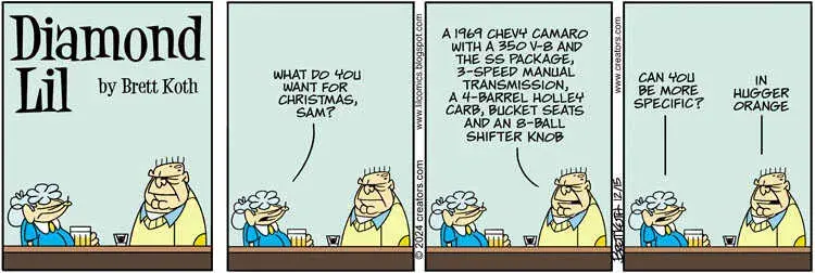 Diamond Lil for Dec 15, 2024