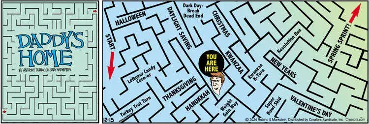 Daddy's Home for Dec 15, 2024