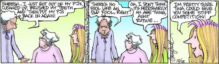 Flo & Friends for Dec 18, 2023