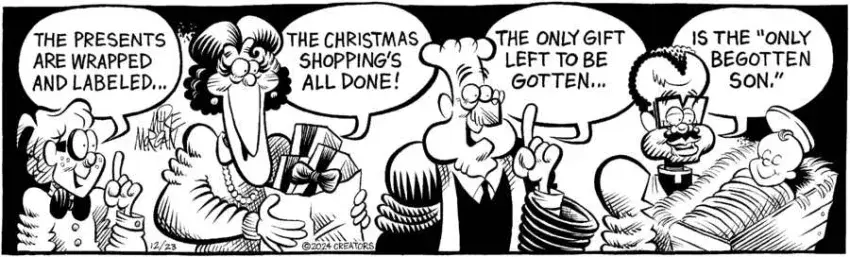 For Heaven's Sake for Dec 23, 2024