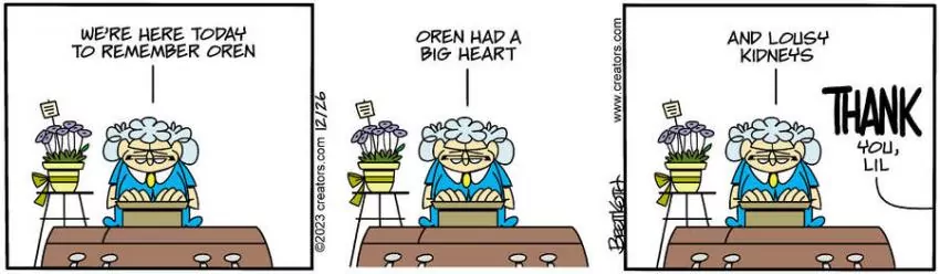 Diamond Lil for Dec 26, 2023