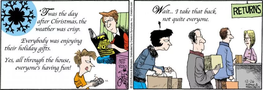 Daddy's Home for Dec 26, 2023