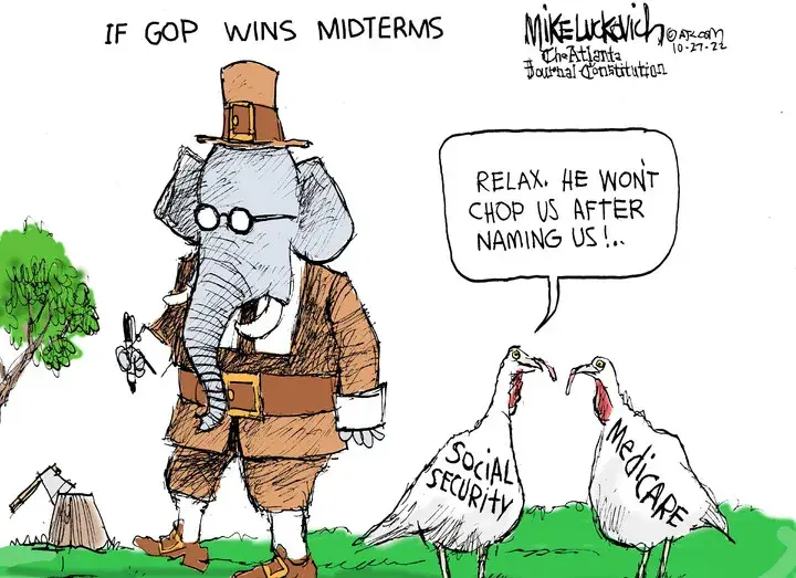 Mike Luckovich for Oct 27, 2022