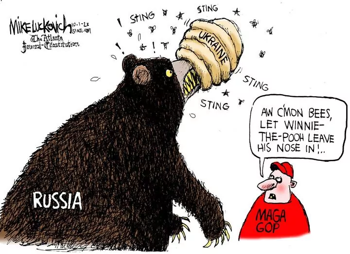 Mike Luckovich for Oct 01, 2023