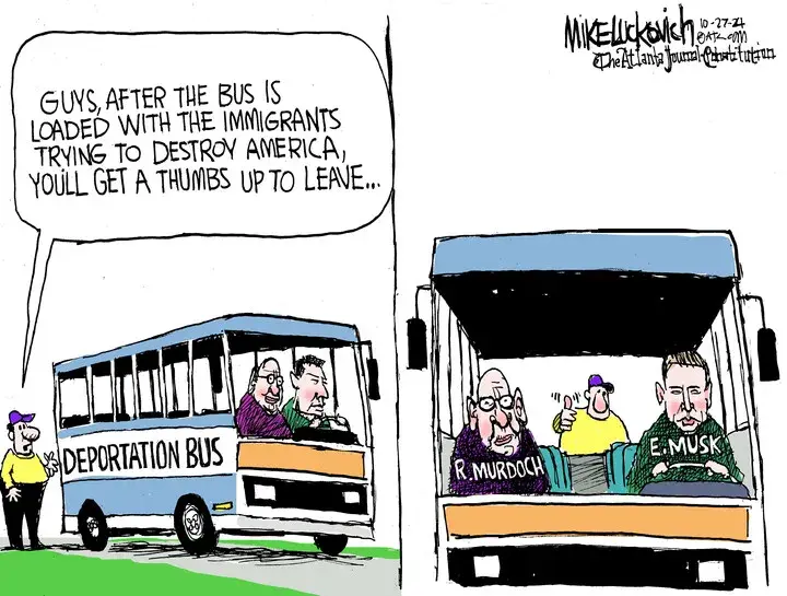 Mike Luckovich for Oct 27, 2024