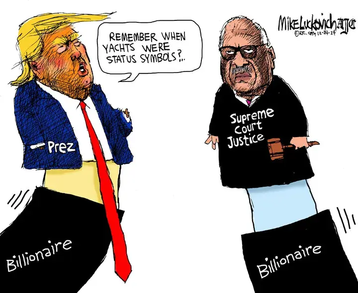 Mike Luckovich for Dec 24, 2024