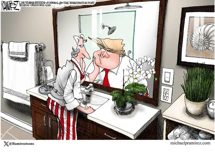 Michael Ramirez for Jan 24, 2025