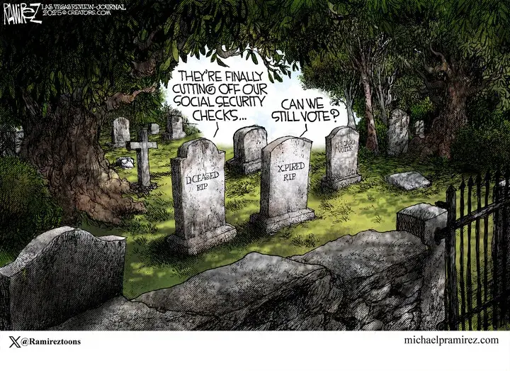 Michael Ramirez for Mar 03, 2025